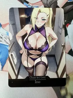 Ino Naruto Goddess Story Waifu Anime Custom Card - Image 1