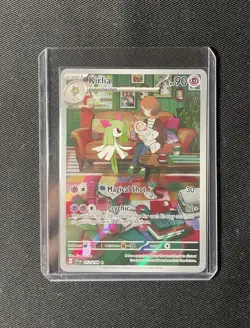 Pokemon TCG 2023 Scarlet & Violet Kirlia Illustration Rare Holo Card #212/198 - Image 1
