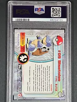 PSA 10 1999 Topps Pokemon TV Foil Blastoise #9 Pokemon Card - Image 2
