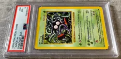 Pokemon Card Shadowless Tangela PSA 9 Mint, Base Set #66, WOTC 1999 - Image 3