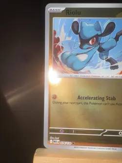 RIOLU - 76/132 Mega Evolution - NM - Reverse Holo Common - Pokemon TCG Card - Image 5