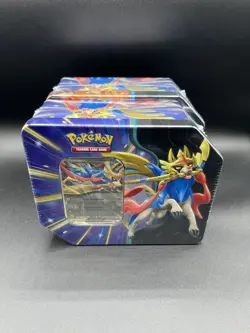 Pokemon Card TCG Slashing Legends Tin Set of 2: Koraidon & Zacian EX, New Sealed - Image 2