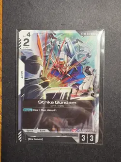 Sealed Gundam TCG Card Game Strike Gundam + Kira Yamato Promo Cards English - Image 1