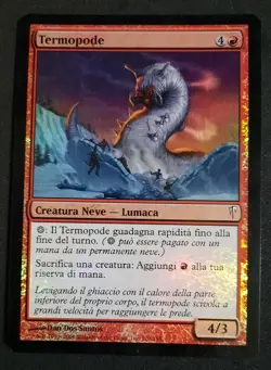 MTG FOIL ITALIAN- Thermopod- Coldsnap Magic the Gathering Card #100 LP - Image 1