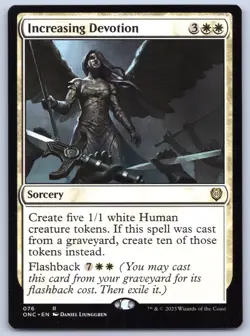 Increasing Devotion - Commander: Phyrexia: All Will Be One - MTG - Near Mint - Image 1