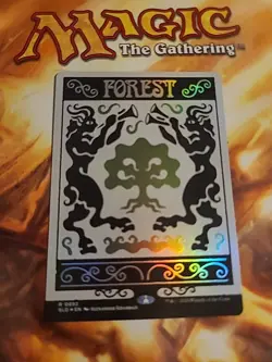 Forest (0892) (Rainbow Foil) Secret Lair Drop - Magic the Gathering - MTG - NM - Image 1