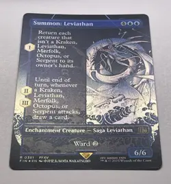 Summon: Leviathan (Borderless) Final Fantasy Foil - Image 3