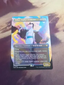 NM - Kykar, Zephyr Awakener (Borderless) R Foundations 348 - Image 1