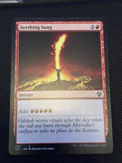 Seething Song Commander 2021 - Near Mint - Image 1