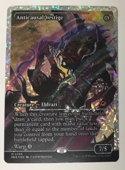 Anticausal Vestige (Showcase) (Fracture Foil) Edge of Eternities Foil - Image 1