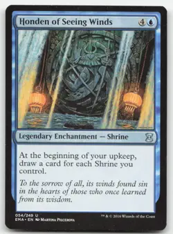MTG Eternal Masters #54 Honden of Seeing Winds LP - Image 1