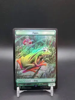 Frog / Hero FOIL Token Final Fantasy NM MTG - Image 1