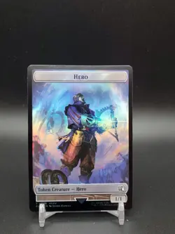 Frog / Hero FOIL Token Final Fantasy NM MTG - Image 2