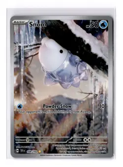 Snom - 168/162 SV Temporal Forces Illustration Rare - NM - POKEMON TCG - Image 1