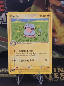 Pokemon Flaaffy 27/97 Dragon Regular Non Holo Vintage E-reader - Image 1