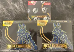 Pokemon Mega Evolution Lot of 2 ETBs AND Enhanced Booster Box SEALED - Image 1