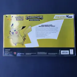 2021 Pokemon 25th Anniversary Celebrations Pikachu V Union Special Collection 820650809156 - Image 2