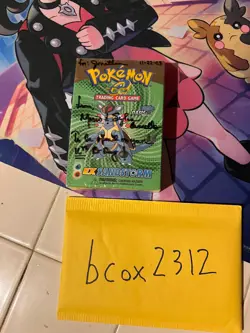 pokemon ex sandstorm Oasis theme deck - Image 1