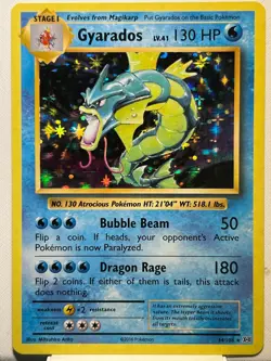 Gyarados 34/108 XY Evolutions Holo Rare Pokemon Card NM2 AA7 - Image 1