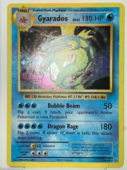Gyarados 34/108 XY Evolutions Holo Rare Pokemon Card NM2 AA7 - Image 2
