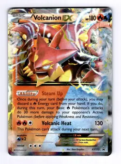 Volcanion EX XY Promos #XY173 (2014) Promo Holo NM Pokemon - Image 1