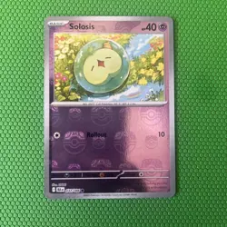 Solosis 037/086 - MASTER BALL Pattern Holo - SV: Black Bolt - NM - Pokemon TCG - Image 1