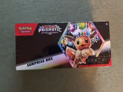 Pokemon TCG Scarlet and Violet Prismatic Evolutions Surprise Box Sealed New - Image 1