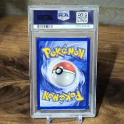 1999 POKEMON BASE SET SHADOWLESS #93 GUST OF WIND PSA 9 MINT - Image 2