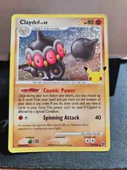 Claydol 15/106 Celebrations: Classic Collection Holo Pokemon TCG - Image 1