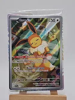 Pokemon TCG Prismatic Evolutions NM Eevee 173 Illustration Rare Promo SEALED - Image 1