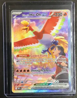 Ethan’s HO-OH Special Illustration Rare Pokemon Tcg Destined Rivals - Image 1