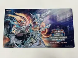 Yugioh Official Konami WCQ Regional 2022 Exosister Playmat Never Used - Image 1