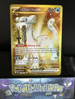 Pokemon Card Chien-Pao ex 274/193 Paldea Evolved Secret Rare L/P - Image 1