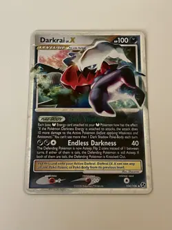 Darkrai LV.X Great Encounters Holo 104/106 Pokemon Card - Image 1
