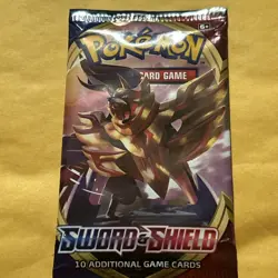 1 Pokemon Sword and Shield Trading Card Game Booster Pack, New Factory sealed - Image 2
