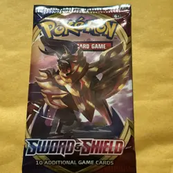 1 Pokemon Sword and Shield Trading Card Game Booster Pack, New Factory sealed - Image 4