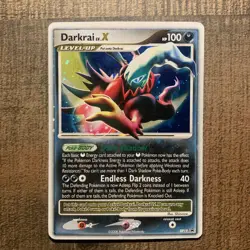 Pokemon TCG Darkrai LV.X DP19 Ultra Rare Diamond & Pearl Promo Card - Image 1