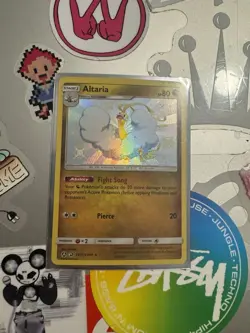 Altaria SV37/SV94 Hidden Fates Shiny Holo Rare Pokemon Card NM - Image 1