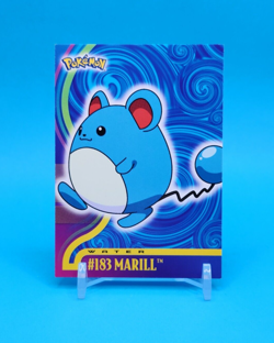 Pokemon Card - Marill #183 - Johto Series - Topps - Image 1