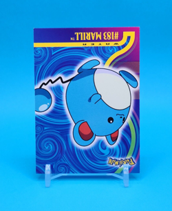 Pokemon Card - Marill #183 - Johto Series - Topps - Image 2