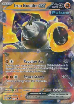 Iron Boulder ex - 147 SV: Scarlet & Violet Promo Cards - Image 1