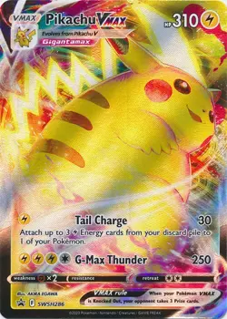 Pikachu VMAX SWSH286 SWSH: Sword & Shield Promo Cards - Image 1