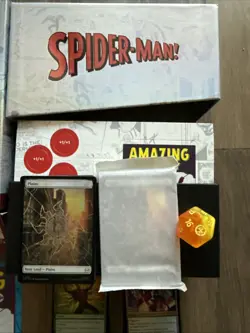 Magic the Gathering Spider-Man Gift Bundle 160+ Cards, Lands, No Packs/Promo - Image 4