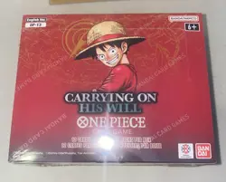 ONE PIECE CARD GAME: CARRYING ON HIS WILL BOOSTER BOX OP13 English Ships Now - Image 1