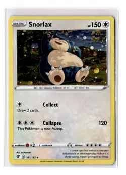 Snorlax (Cosmos Holo) - 141/192 Misc. Cards & Products Holo - LP - POKEMON TCG - Image 1