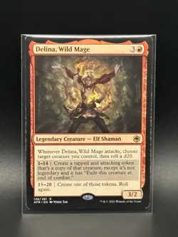 2021 Magic Adventures In The Forgotten Realms - #138 Delina, Wild Mage - LP - Image 1