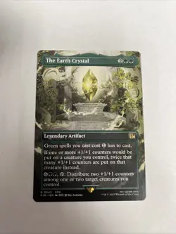 The Earth Crystal Borderless Nonfoil MTG - Image 1