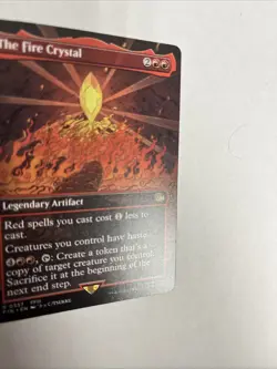 The Fire Crystal Borderless Nonfoil MTG - Image 2