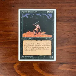 Wall of Shadows LP 4th Edition Magic the Gathering MTG TCG - Image 1