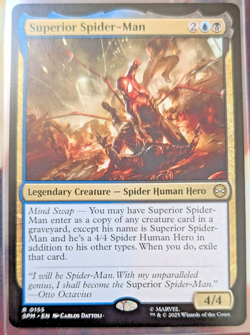 2025 MTG MARVEL'S SPIDER-MAN #0155 SUPERIOR SPIDER-MAN - Image 1